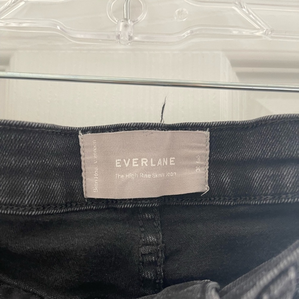 Everlane High Rise Skinny Slim Jeans - Picture 3 of 11